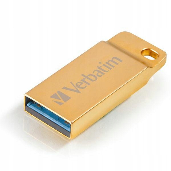 Verbatim Pendrive 64GB Usb-a 3.2 Metal Executive złoty/gold 99106