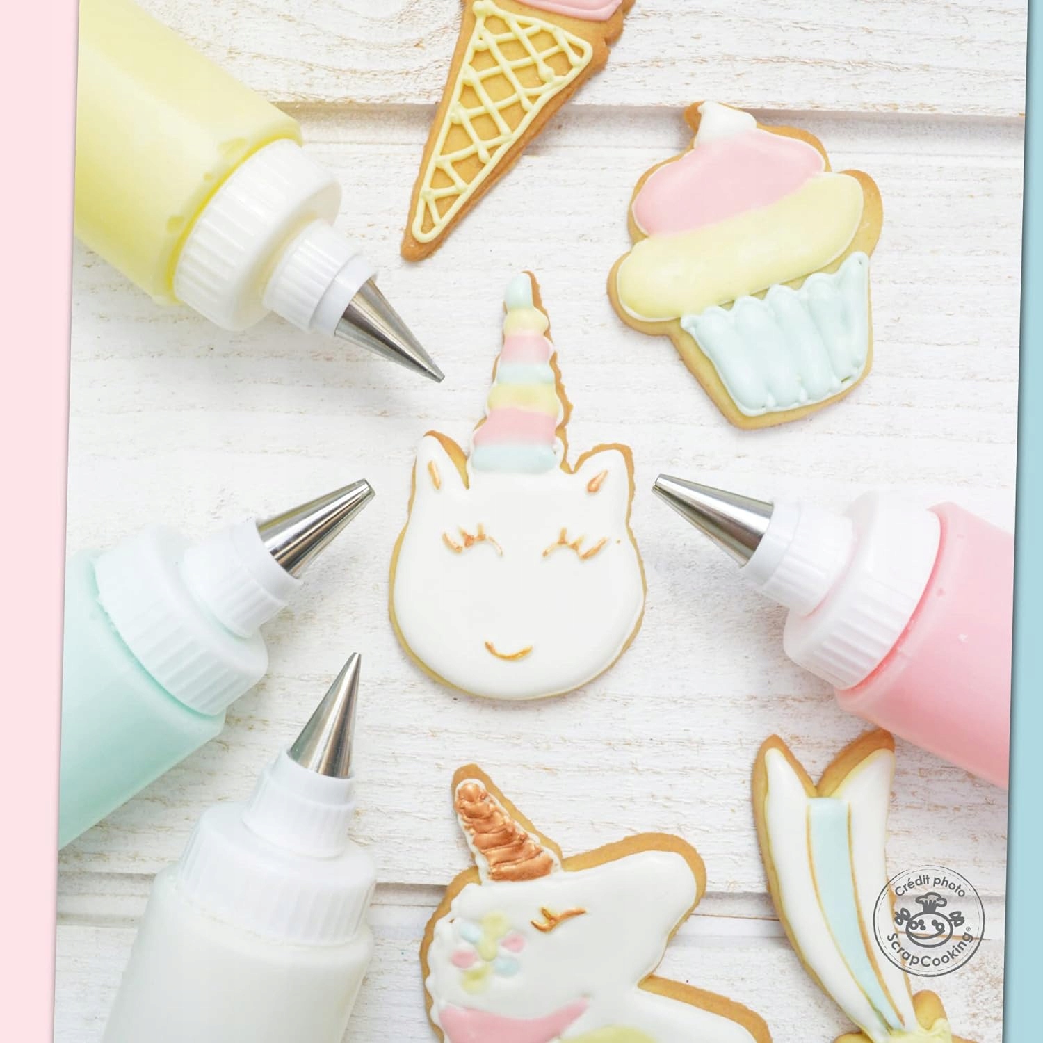 Zestaw 2 butelek do squeezerów + nasadki 185 ml - Do lodów EAN (GTIN) 4004094323362