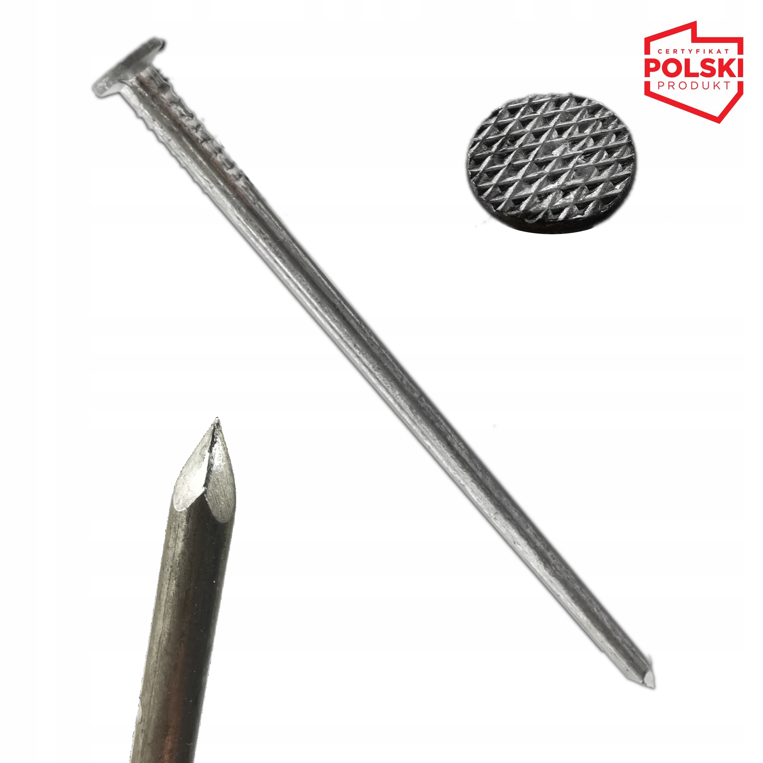 GWOŹDZIE BUDOWLANE CZARNE GŁADKIE 60 mm 5kg 2,5x60 PRODUKCJA POLSKA Kod producenta 2,5/60 g luz 5 kg