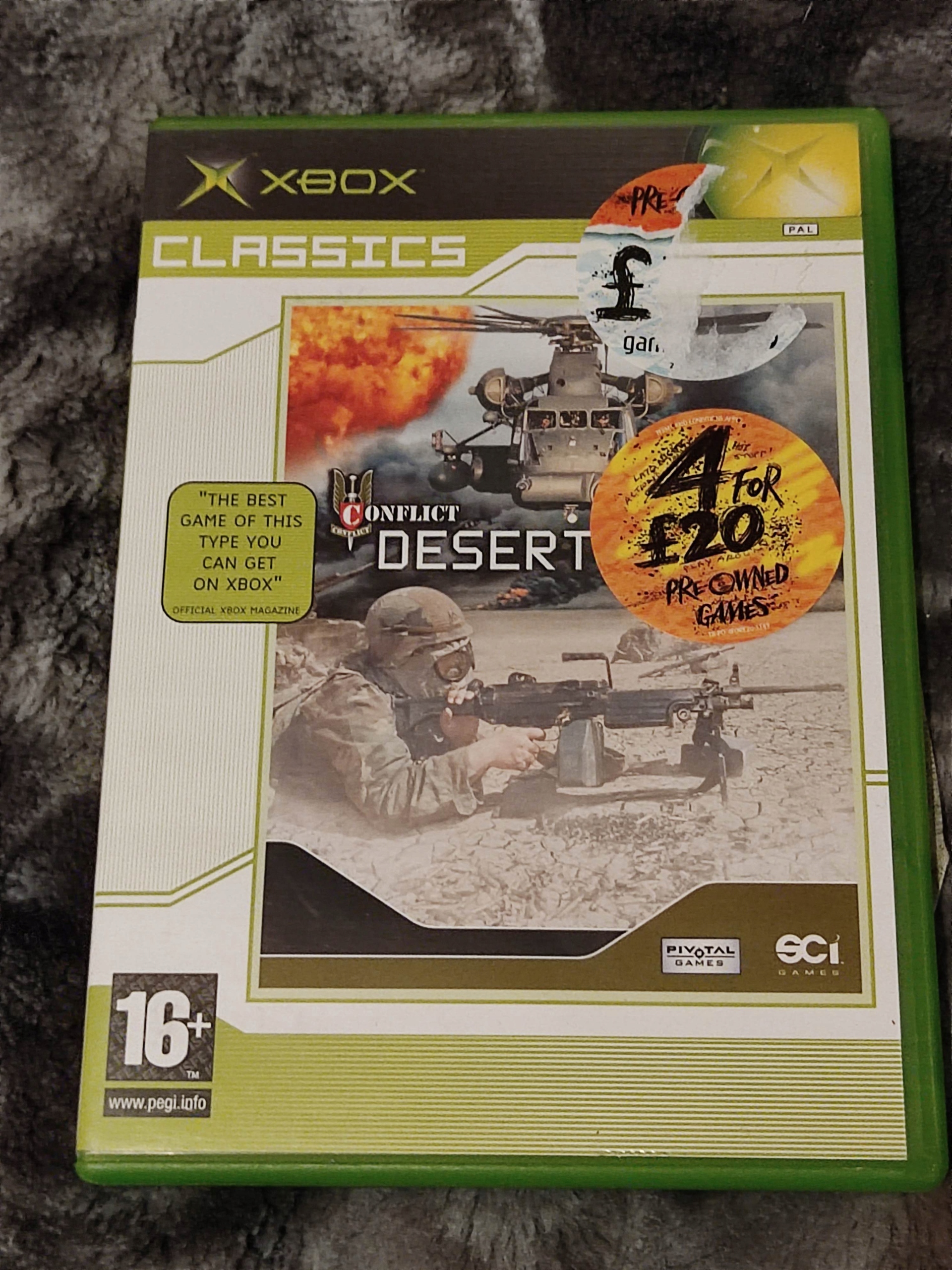 XBOX CONFLICT DESERT STORM X BOX Platforma Microsoft Xbox