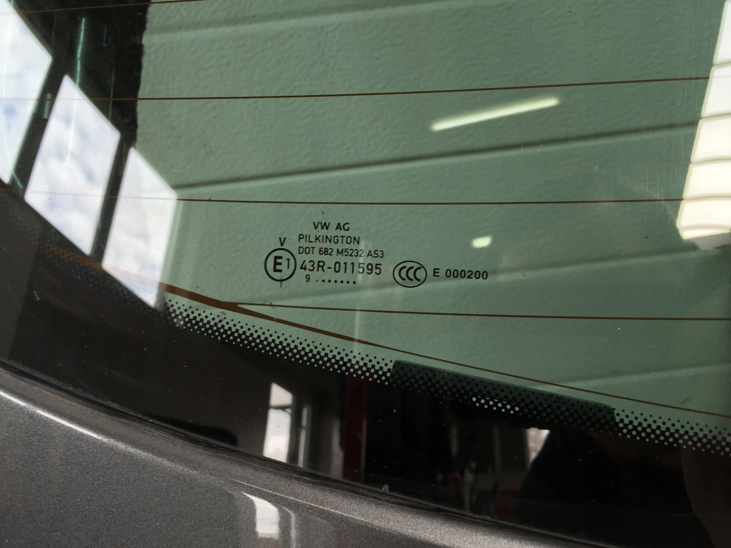 SEAT TARRACO 2020 KLAPA BAGAŻNIKA TYŁ LR7HL Kolor szary