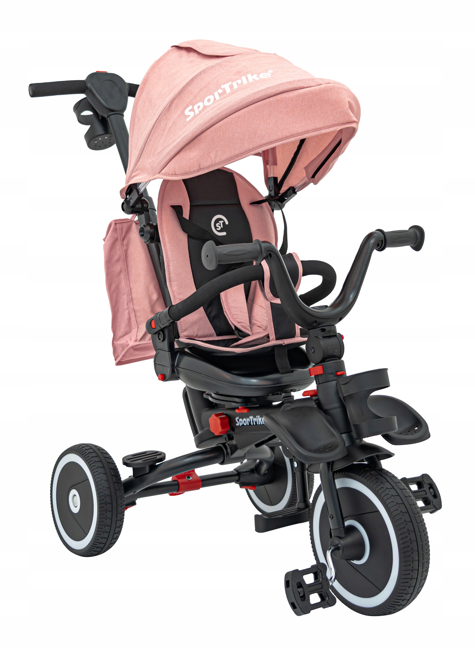 Rowerek Trzykołowy Rider Różowy Sportrike