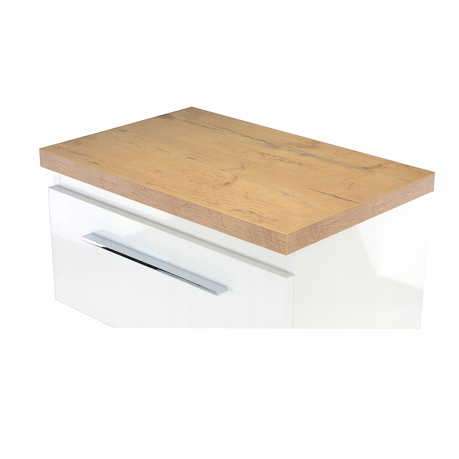 Blatová police Koupelnový regál Skříňka pod Dřez Dub loft 60 x 40 x 3,6