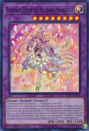 Yu-Gi-Oh! TCG: Flowering Etoile the Melodious Magnificat (LEDE)