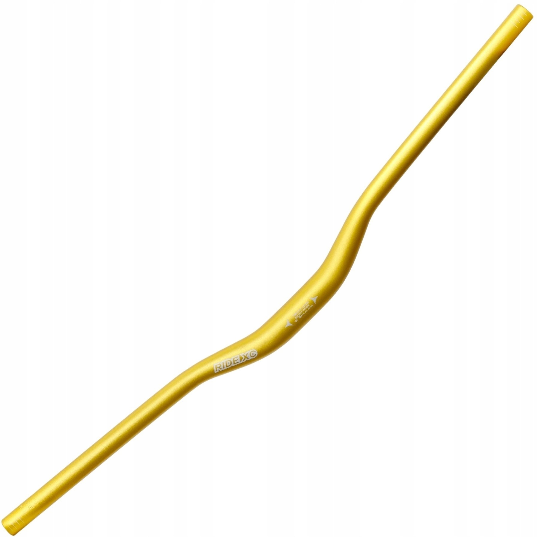 Kierownica rowerowa gięta RideXC 31.8x780mm Złota