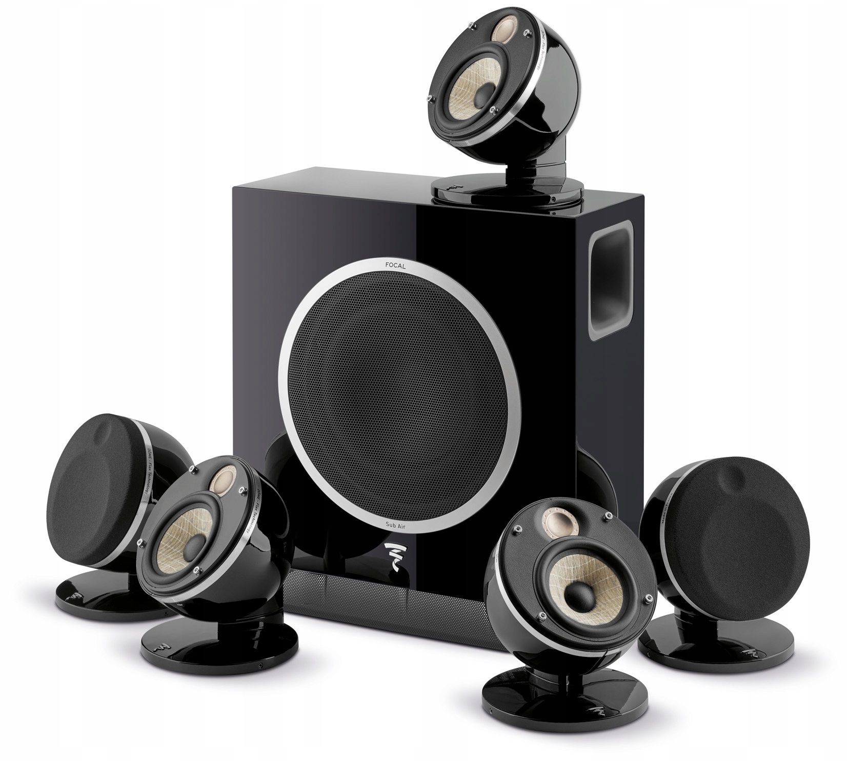 Focal Dome Flax 5.1+ Sub Air Exkluzivní Kino Pro Životní Styl, Vyrobeno Ve Francii