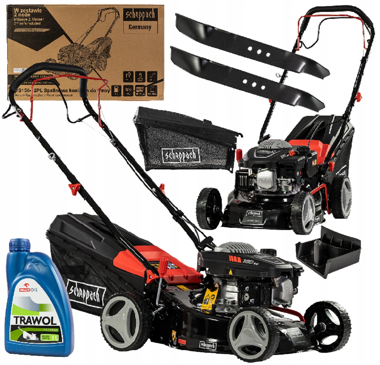 

Kosiarka spalinowa Scheppach z napędem MS150-42