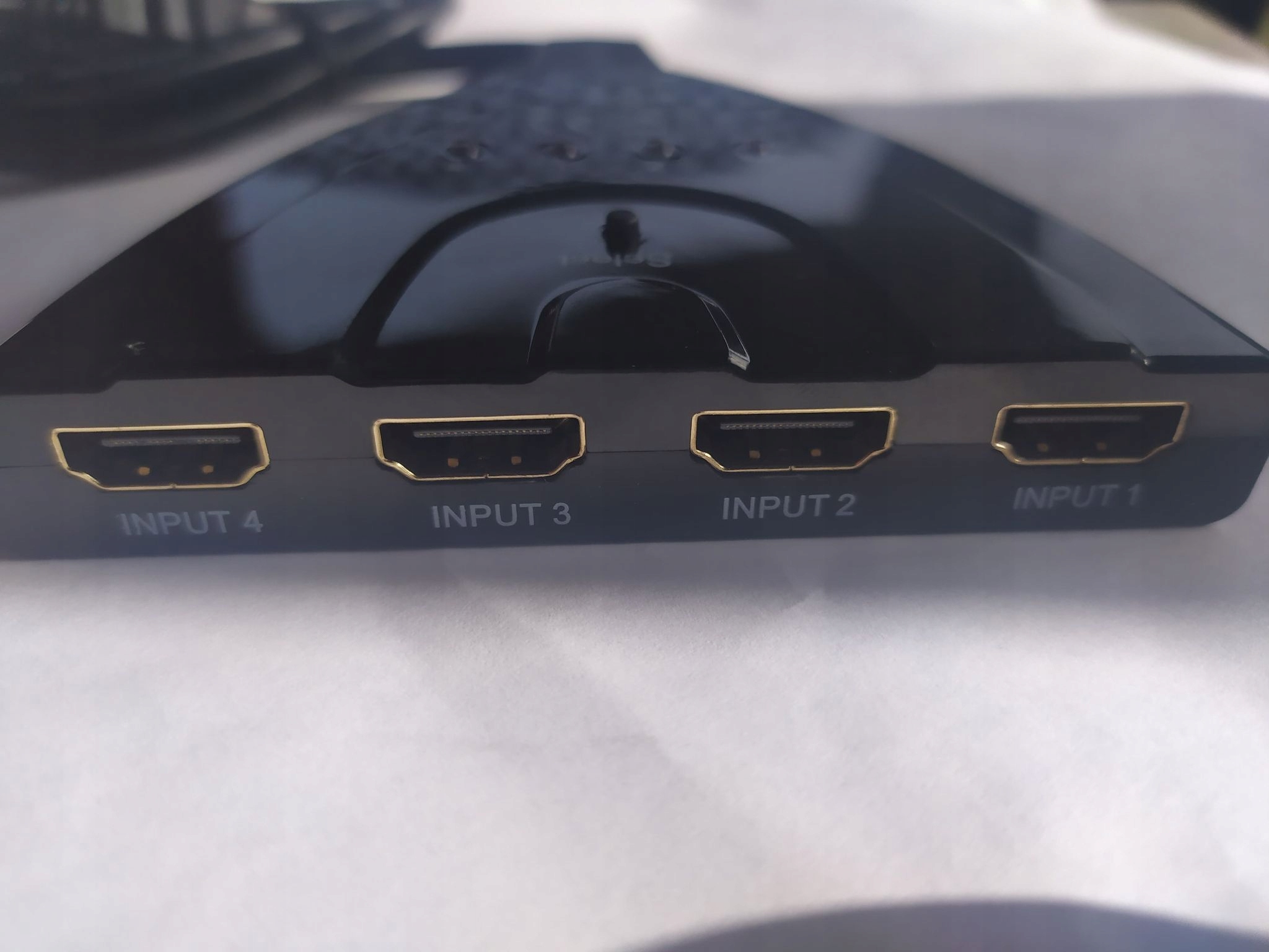 Rozdzielacz HDMI 4x1 Switch 4 Porty Rozgałęźnik Długość kabla 0.5 m