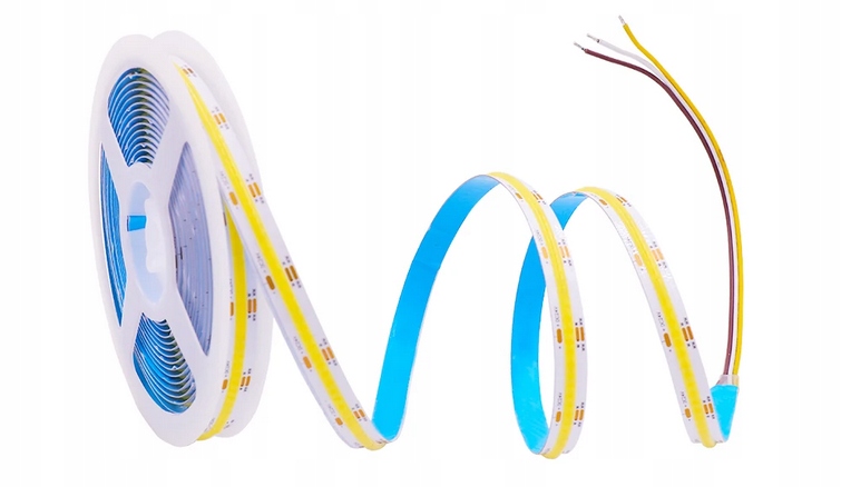 Taśma LED COB 24V 608 diod 1 mb linia CCT Multiwhite |23