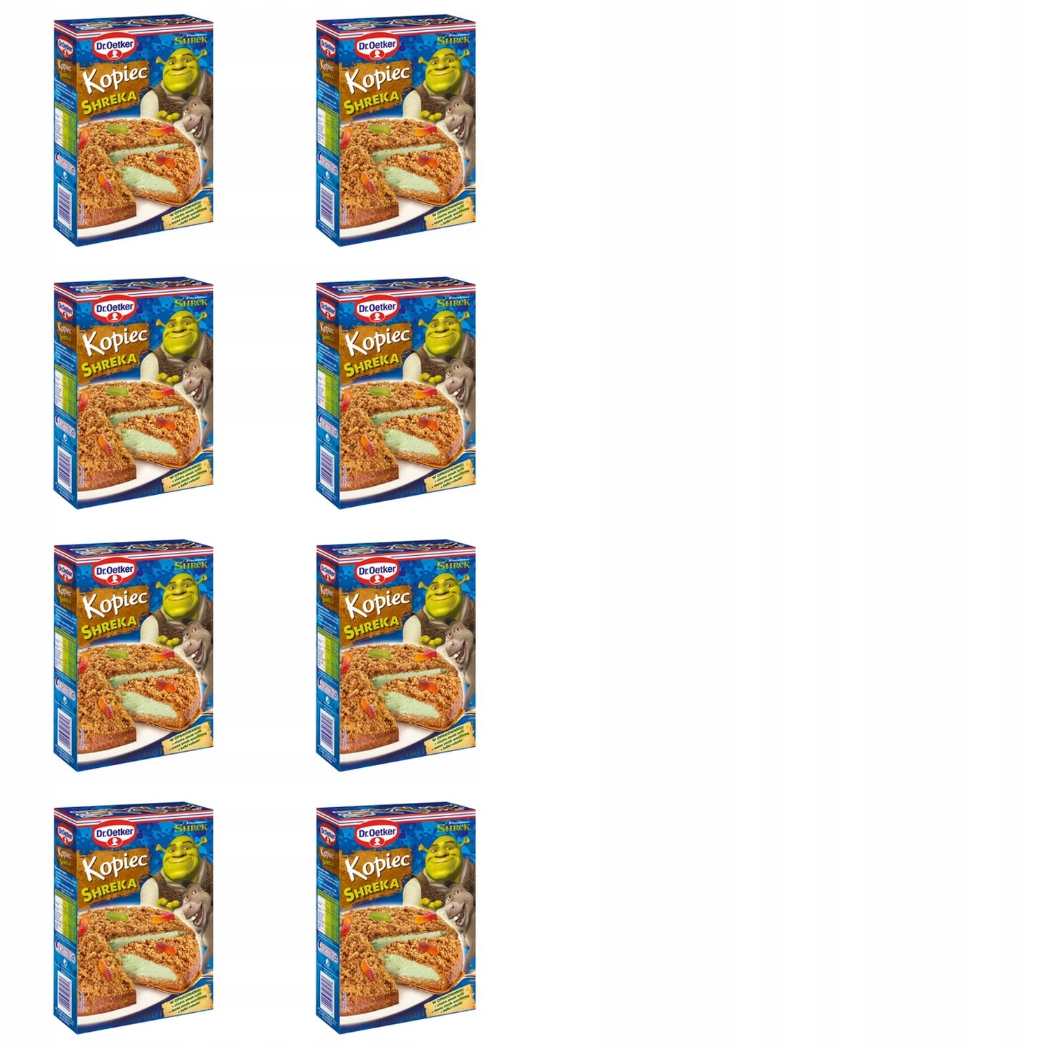 8 x 301 g Dr. oetker kopec shreka