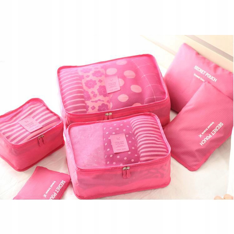 

Organizer Podróżny Do Walizki Na Ubrania kpl 6szt