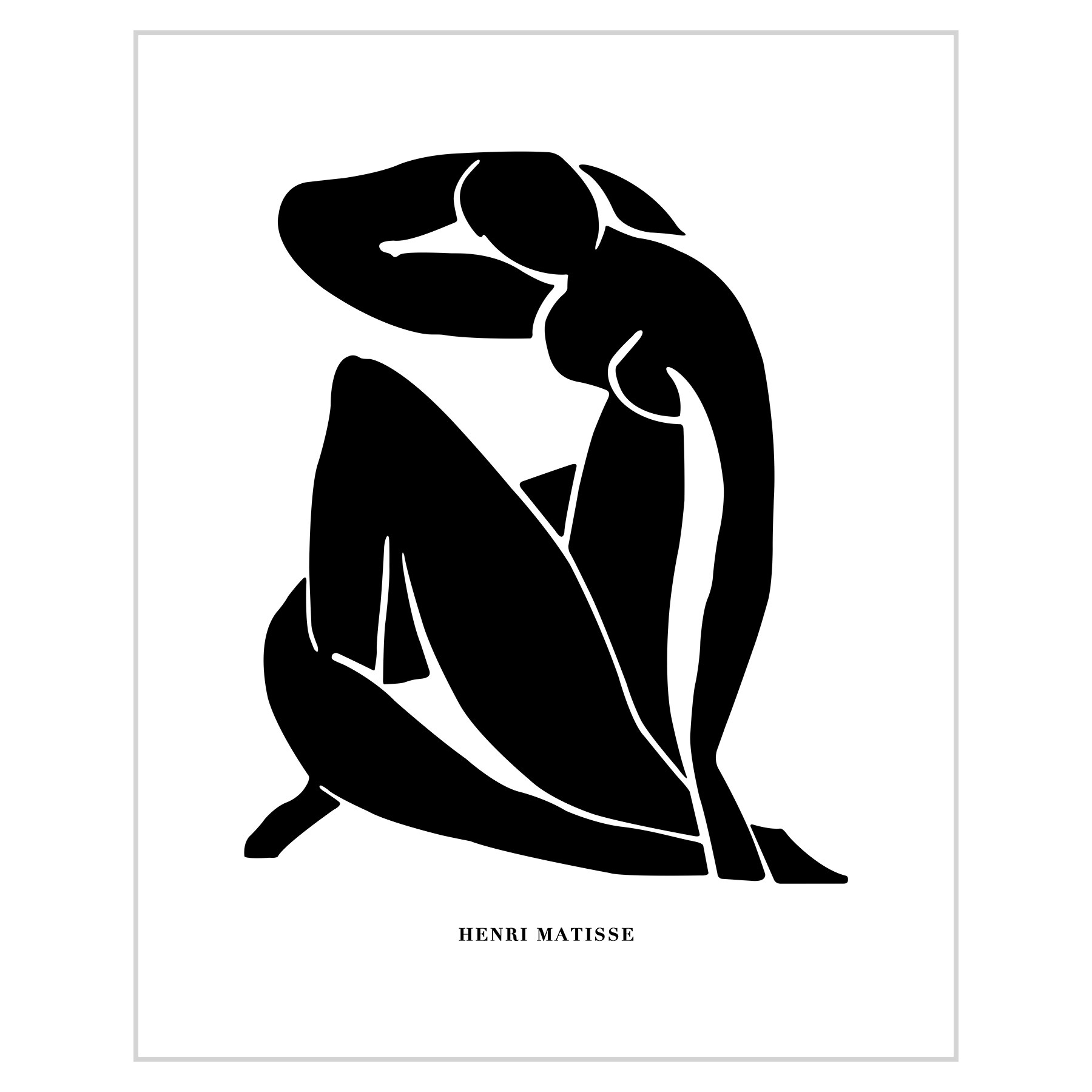 

Plakat 40x50 Henri Matisse Black Nude