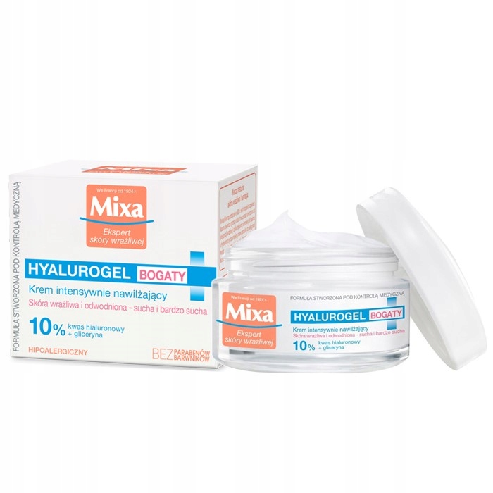 

Mixa Krem Intensywnie Nawilżający Hyalurogel 50ml