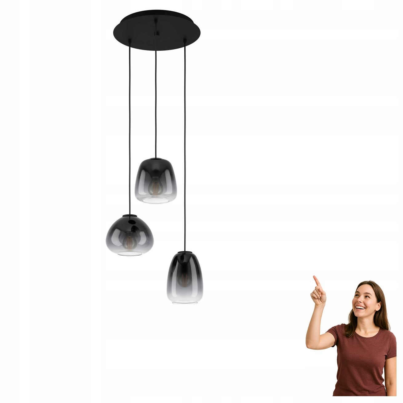 Závesná lampa Aguilares 900196 Eglo