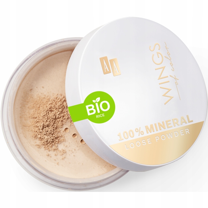 

Aa Wings Of Color Bio Puder Sypki Transparentny