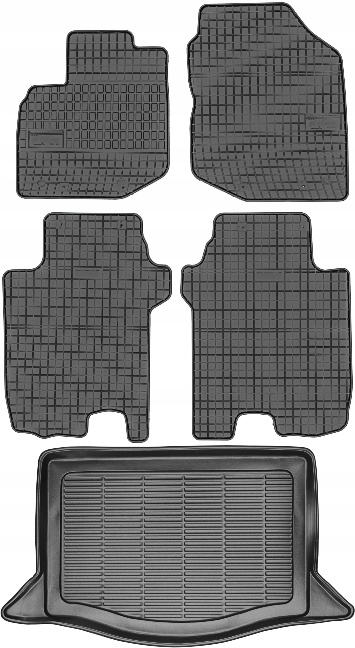 Honda Jazz III Hb 2008-2015 Gumové rohože rohož