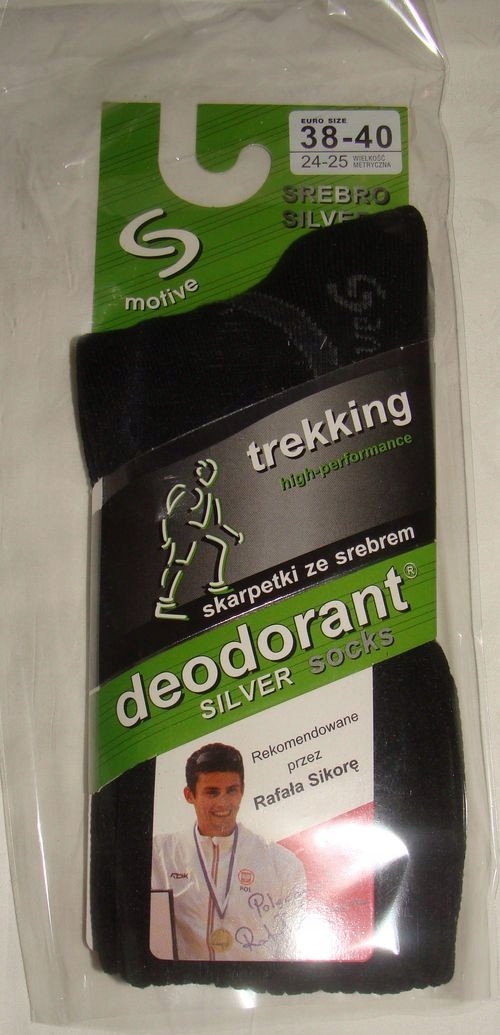 Skarpety Trekkingowe Ze Srebr Deodorant Size 38-40