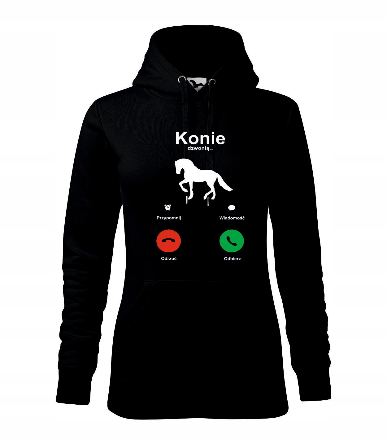 

Bluza z kapturem Konie Dzwonią Koń damska
