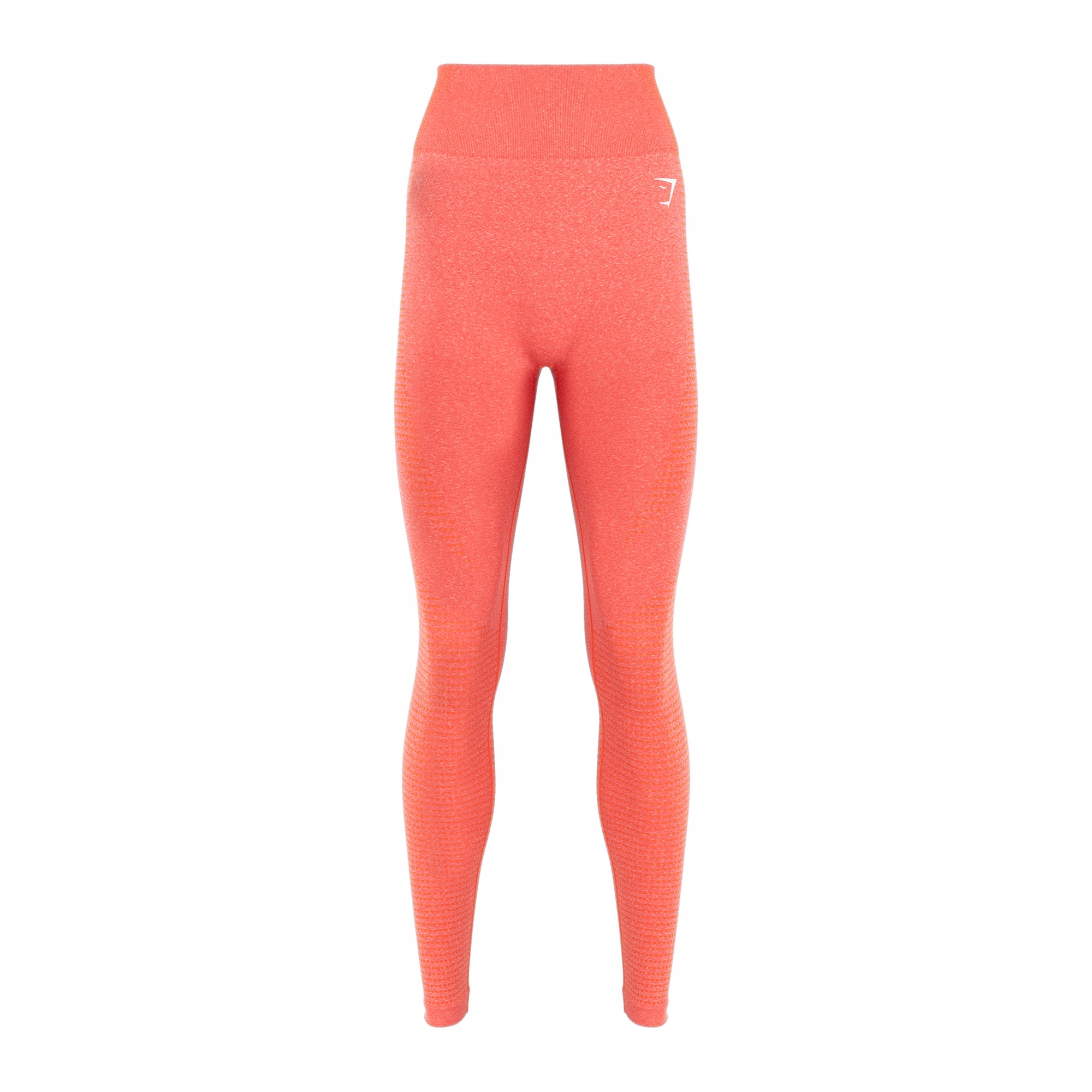 Legginsy treningowe damskie Gymshark Vital Seamless orange/marl
