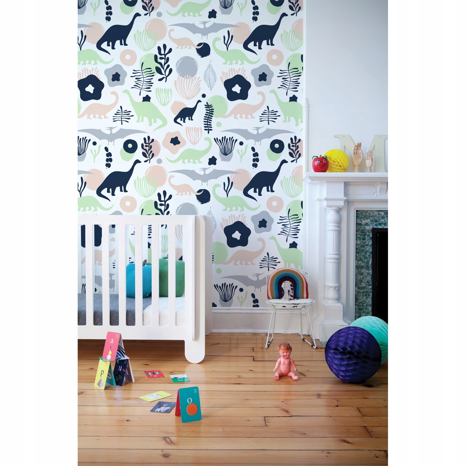 

Fototapeta do salonu Kolorowe dinozaury 312x219 cm