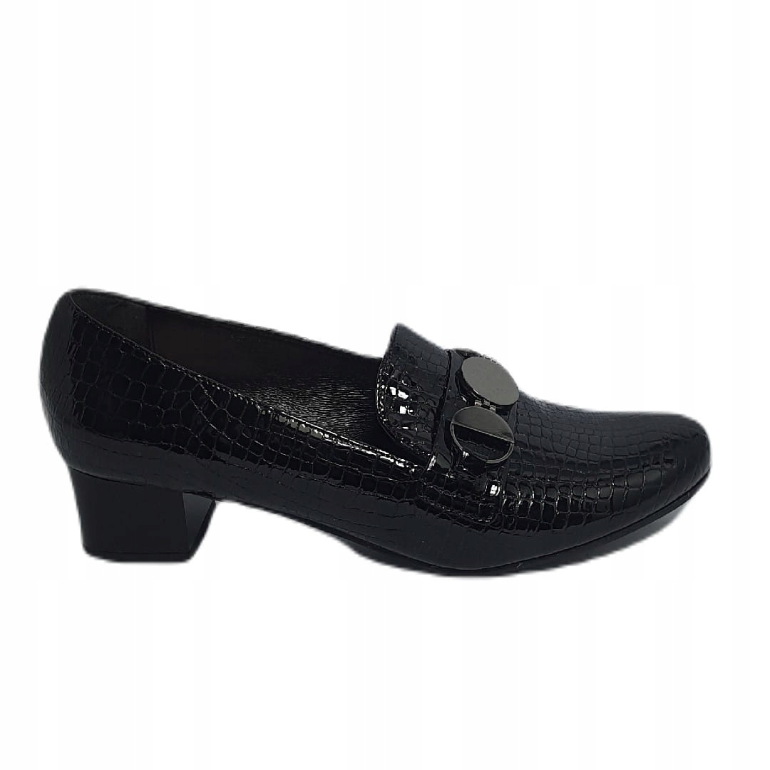 Dámské polobotky Arka 6120/2035/2035 černé 38, Černá