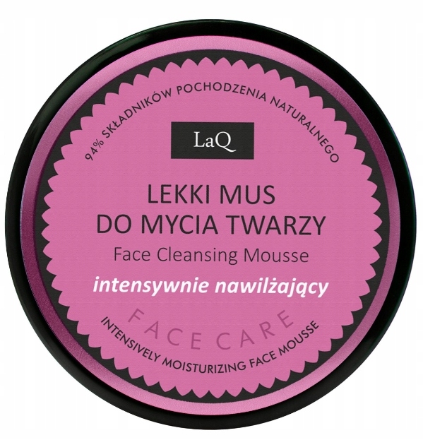 LaQ Mus do mycia twarzy Intensywne nawilżenie, 40 g