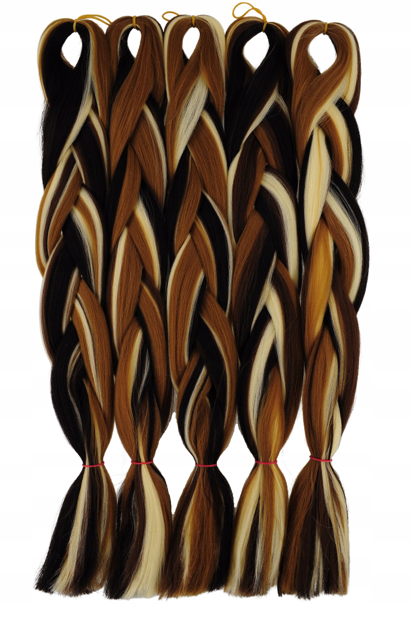 WŁOSY SYNTETYCZNE PROSTE KOLOROWE WARKOCZE MIX.407 Marka Smart Colours