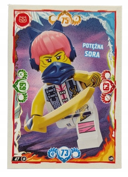 Karta Lego Ninjago Seria 10 Numer 047