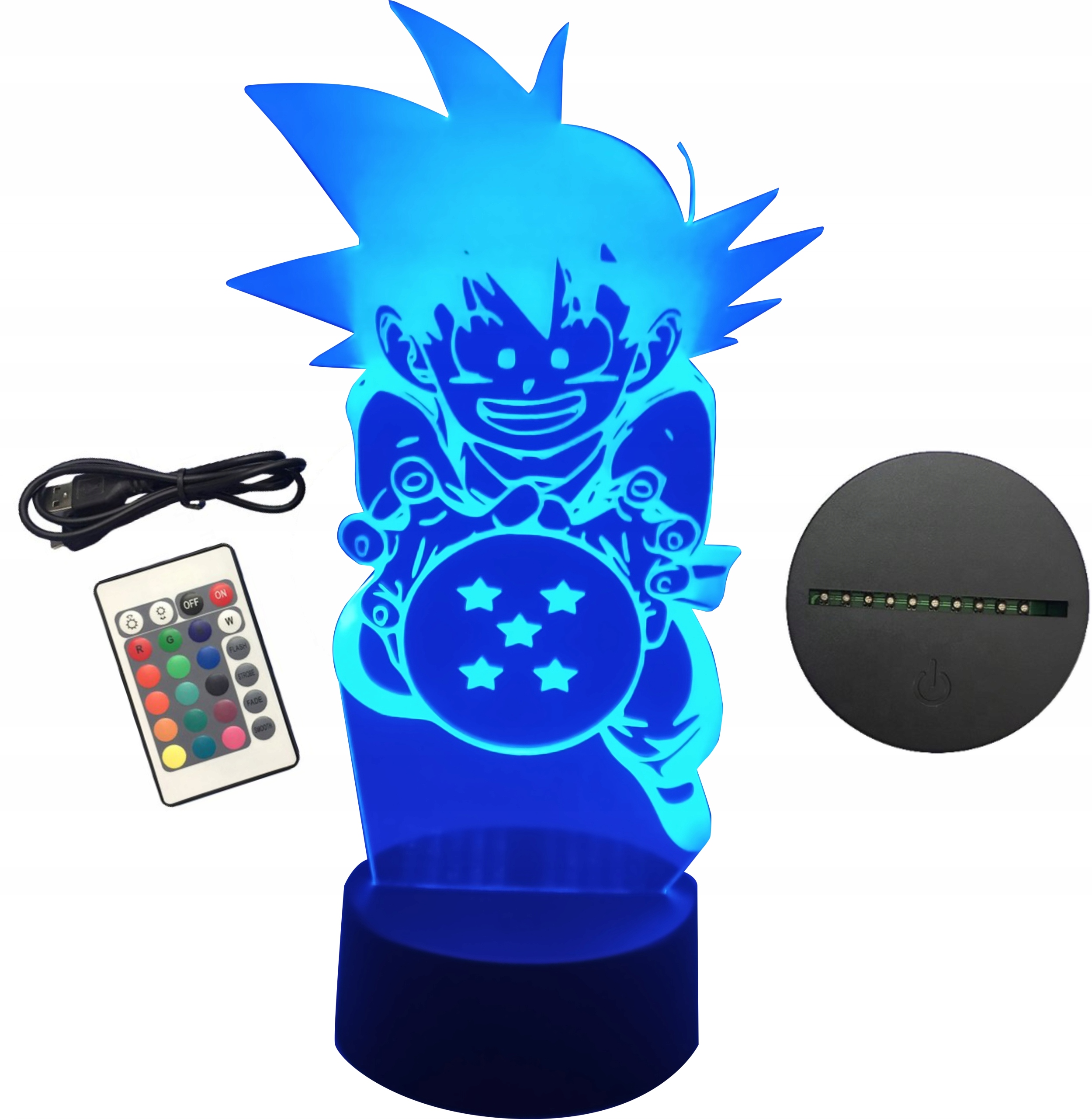 

Lampka 3D Led Usb Dragon Ball Na Pilot