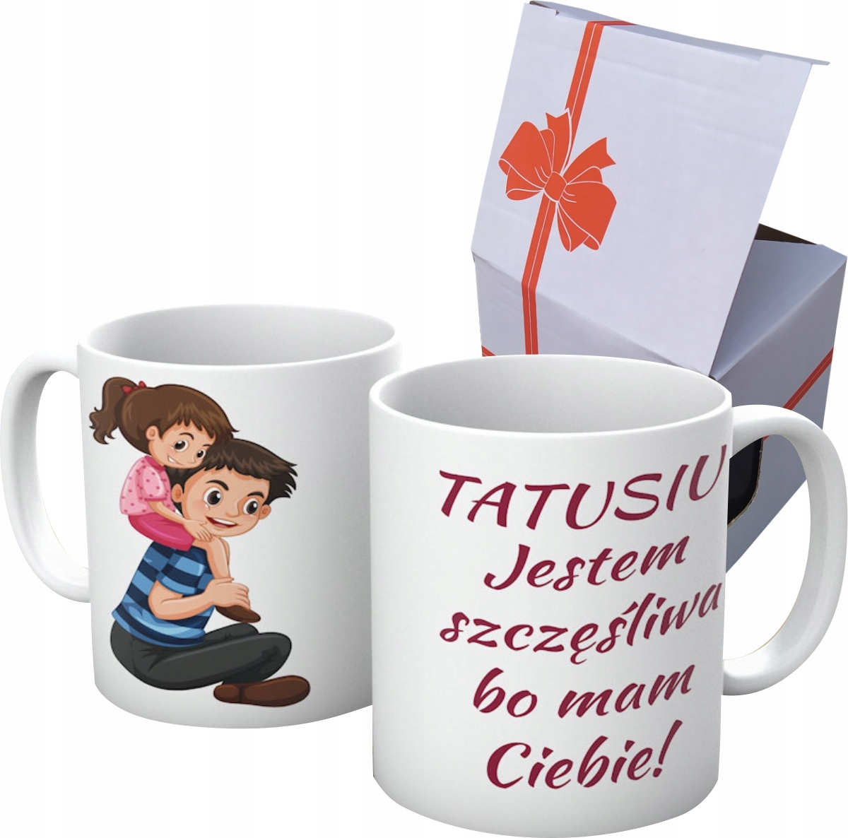 KUBEK PREZENT NA DZIEŃ OJCA DLA TATY OD CÓRKI T40