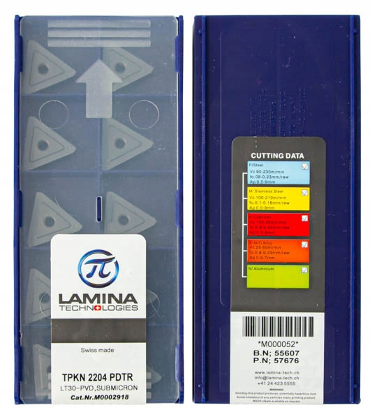 PŁYTKI WĘGLIKOWE TPKN2204 PDTR LT30 Lamina 10 szt.