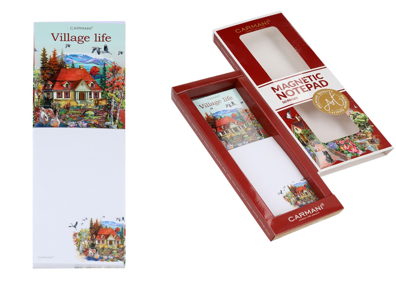 

Notes Magnetyczny Village Life Carmani