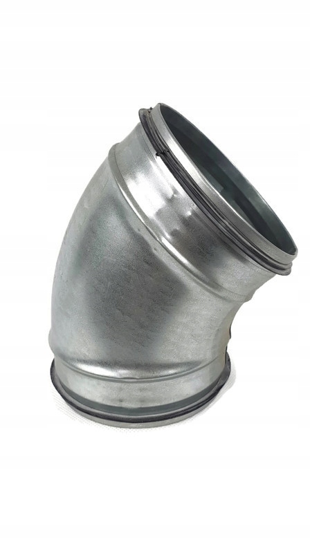 

Kolano z uszczelką wentylacyjne Spiro 45 st 160