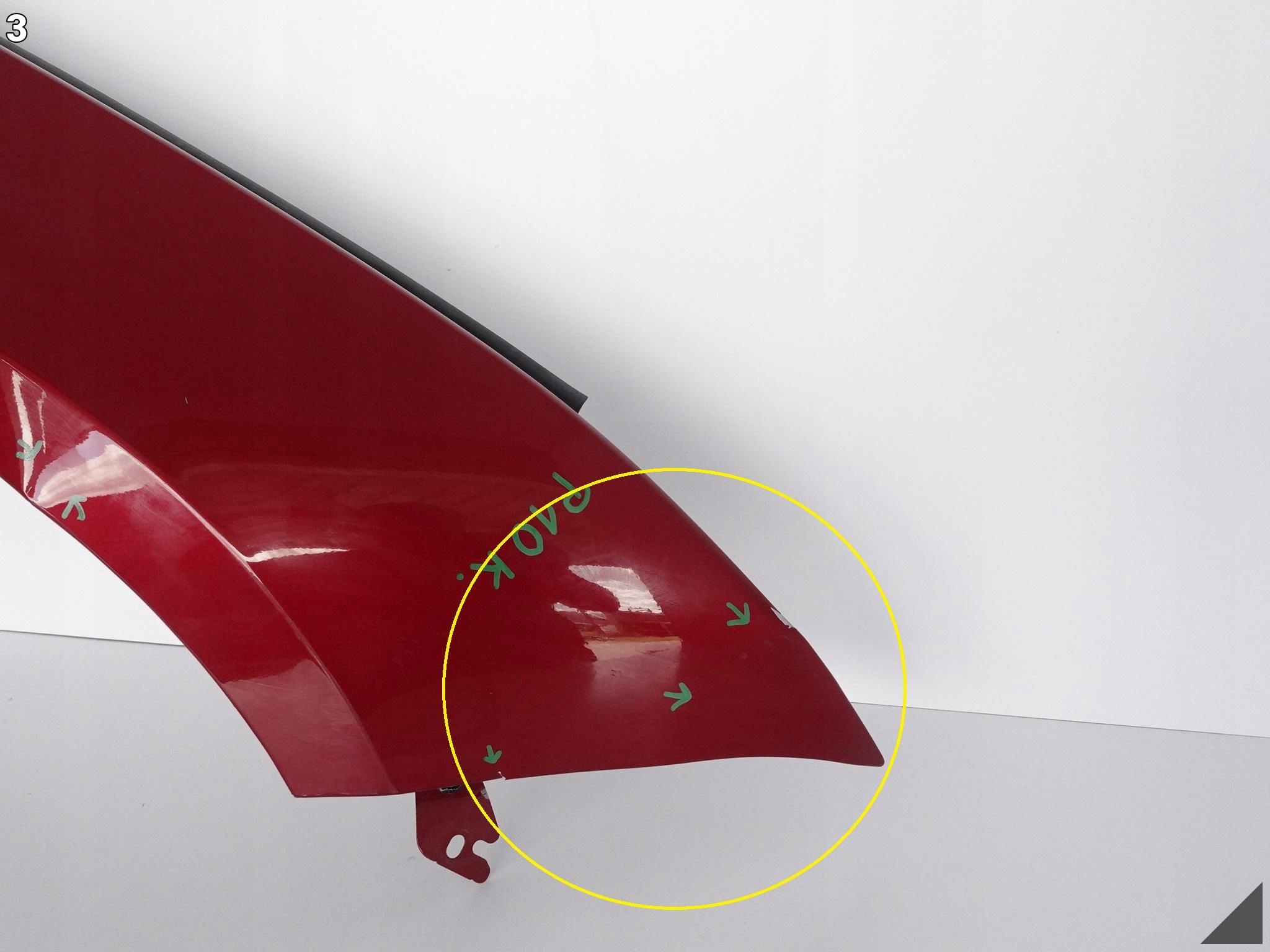 FORD MUSTANG VI 6 LIFT 17- fender right front