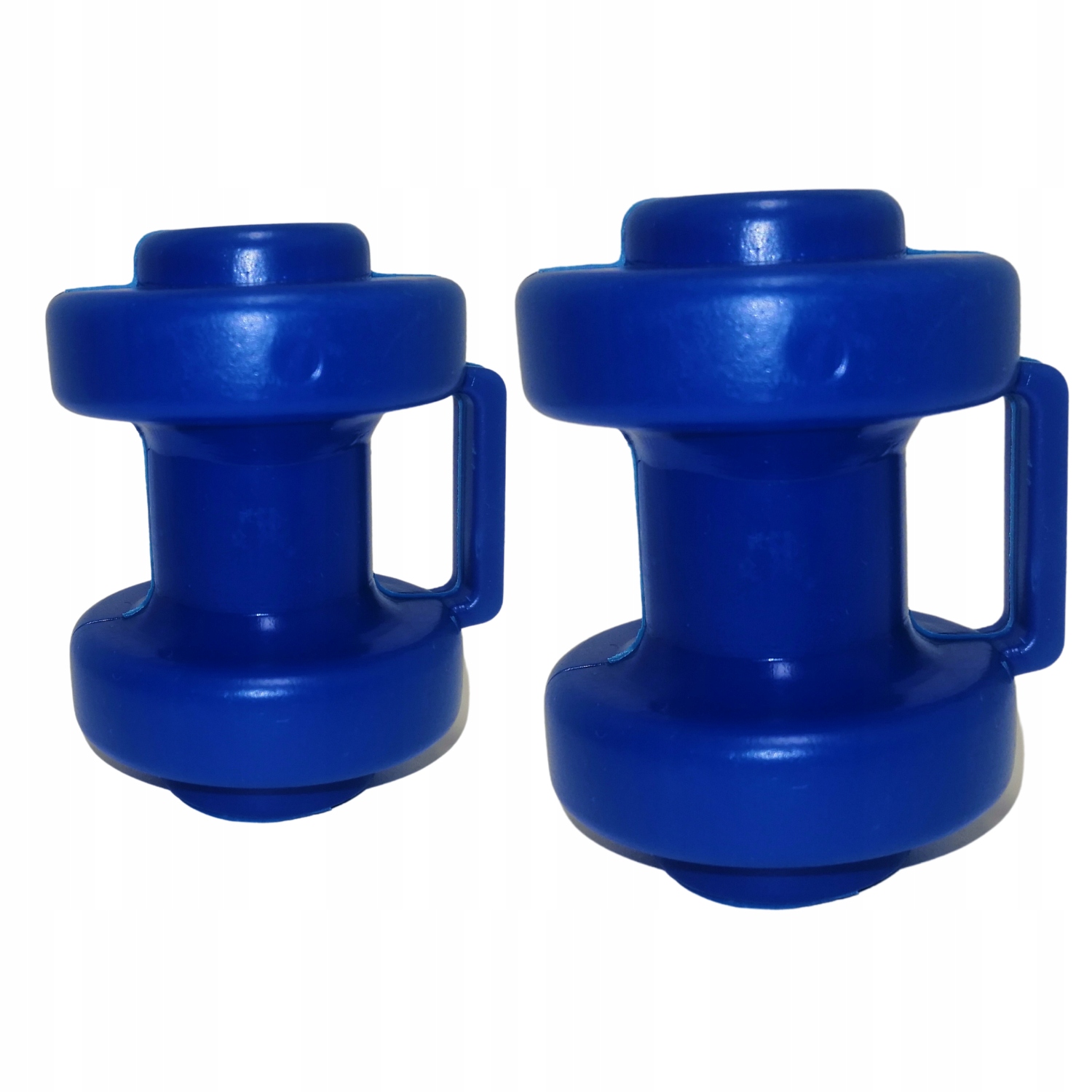 GRZYBEK NA SŁUPKI DO TRAMPOLINY Z SIATKĄ WEWNETRZNĄ zestaw 6 szt niebieskie Stan opakowania oryginalne