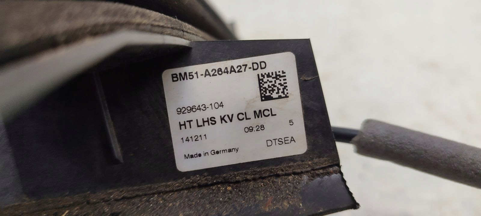 lock door rear part rear left Ford Focus MK3