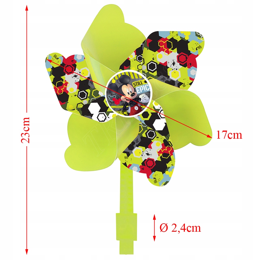 WIATRACZEK ROWER HULAJNOGA Mickey Disney Marka Seven