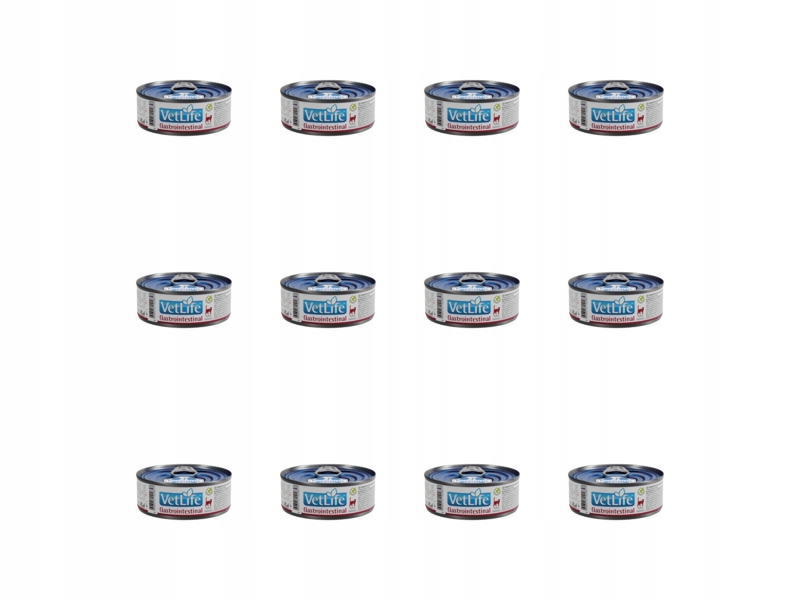 Karma dla kota Farmina VetLife Gastrointestinal Feline 12 x 85 g