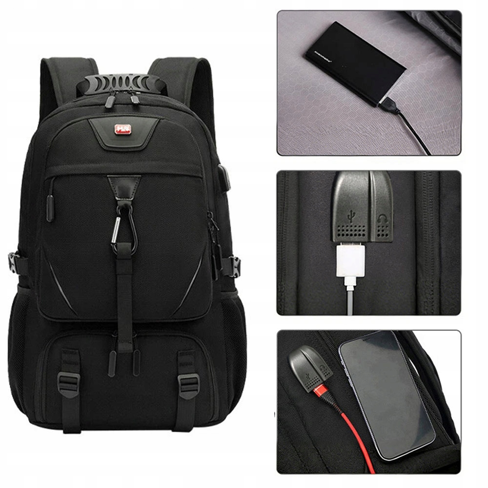 Sportovní batoh turistický batoh 80L, velký, prostorný, na výlety