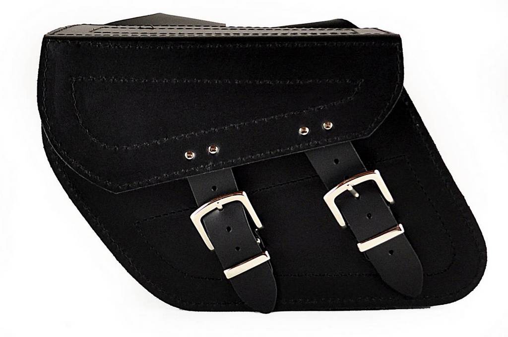 КОЖАНЫЕ СЕДЕЛЬНЫЕ СУМКИ 39 СМ МЯГКИЕ ГЛАДКИЕ