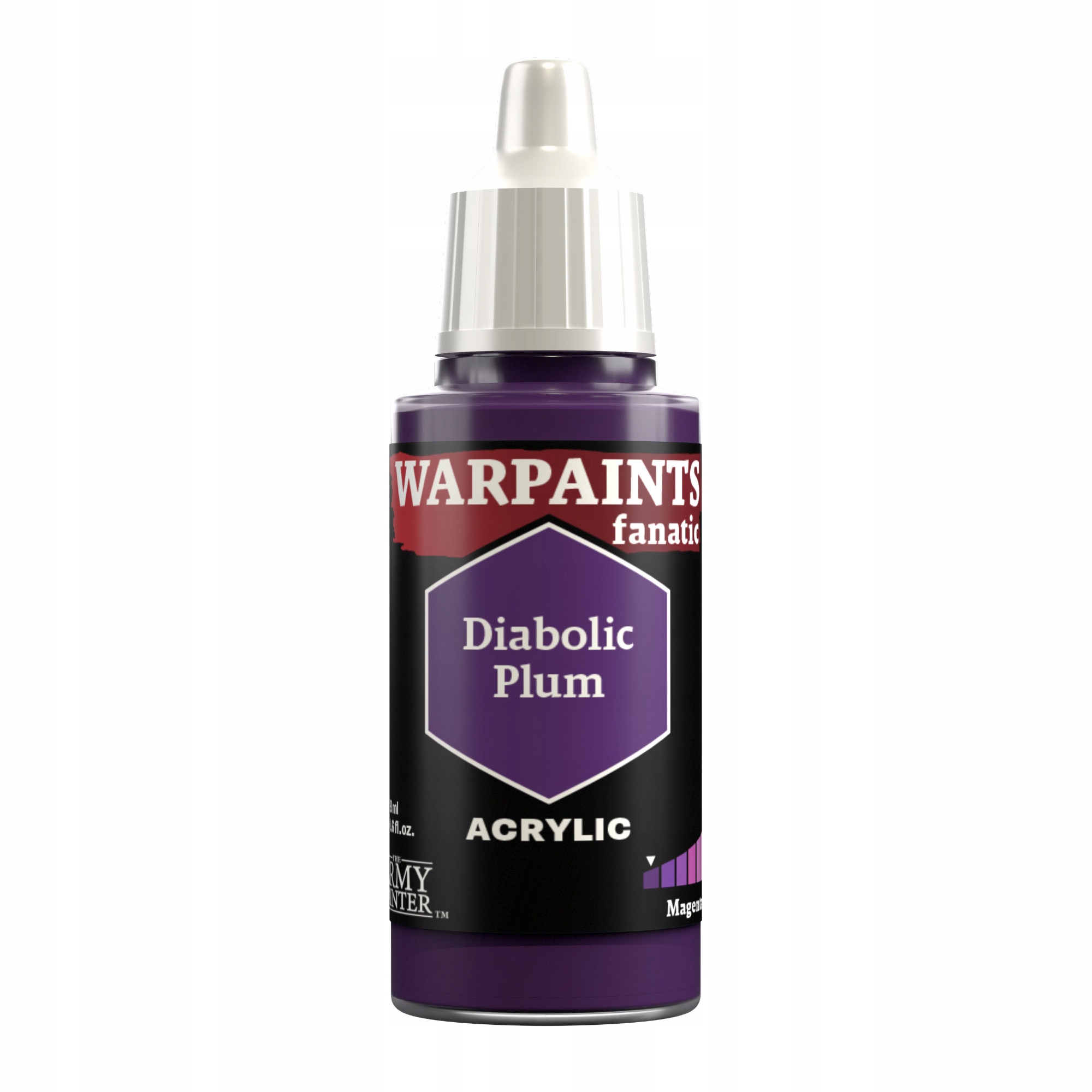 FARBKA THE ARMY PAINTER WARPAINTS FANATIC - DIABOLIC PLUM 18ml Producent The Army Painter