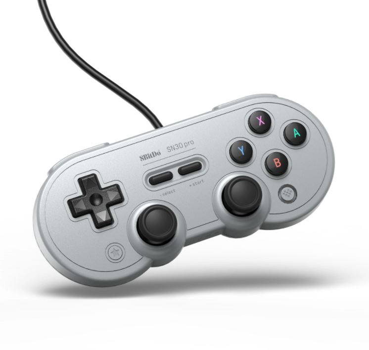 8BitDo SN30 Pro Usb Gamepad Gray Edition (Switch/PC)
