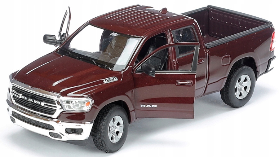 Welly Kovové Auto 2019 Dodge Ram 1500 Otevírací Dveře