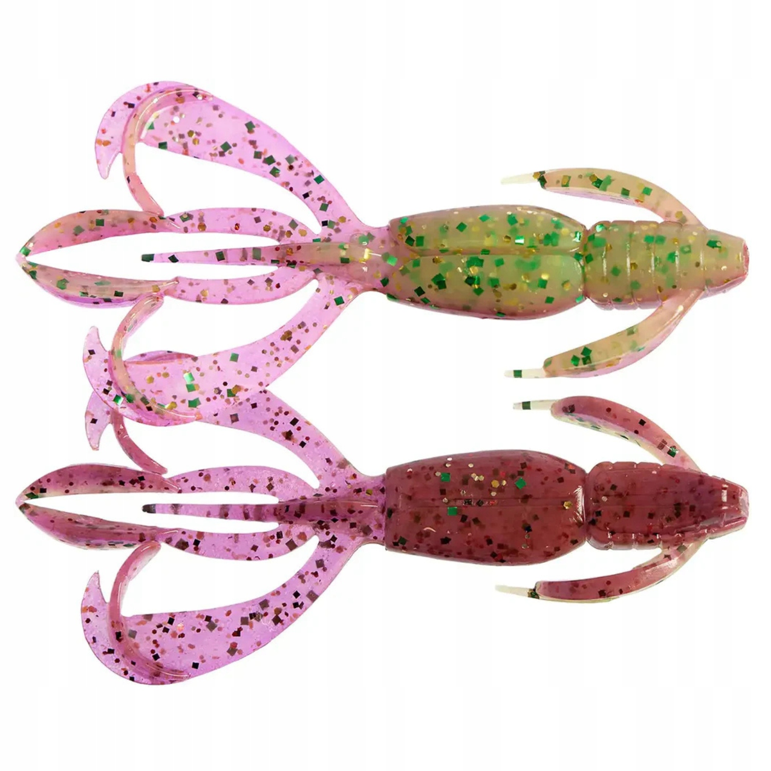 Przynęta miękka Keitech Crazy Flapper 2.4" EA#18 Mystic Lime Chart (10szt)
