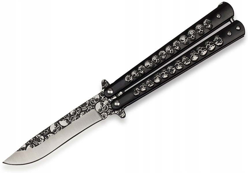 

Nóż Motylek Butterfly Balisong Składany Motylkowy