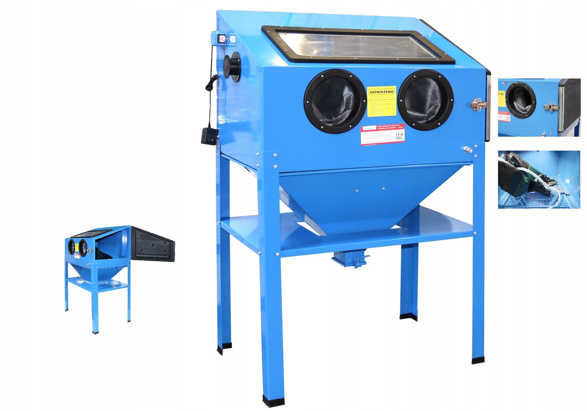 Piaskarka kabinowa Energy 220 l Kod producenta NE00509