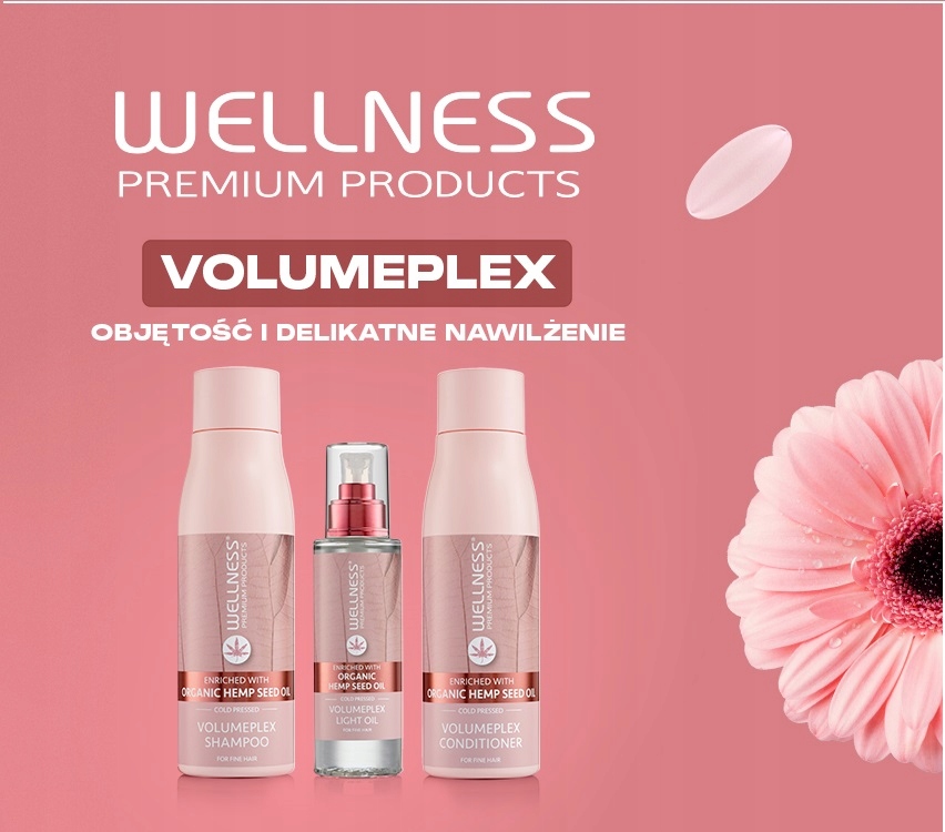 MASKA WELLNESS VOLUMEPLEX 500 ml + GRATIS AMPUŁKI Marka bez marki