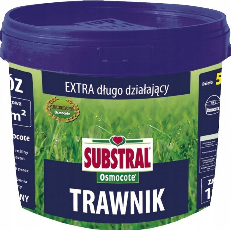 Substral Osmocote nawóz do Trawy Trawnika 5kg extra długodziałający