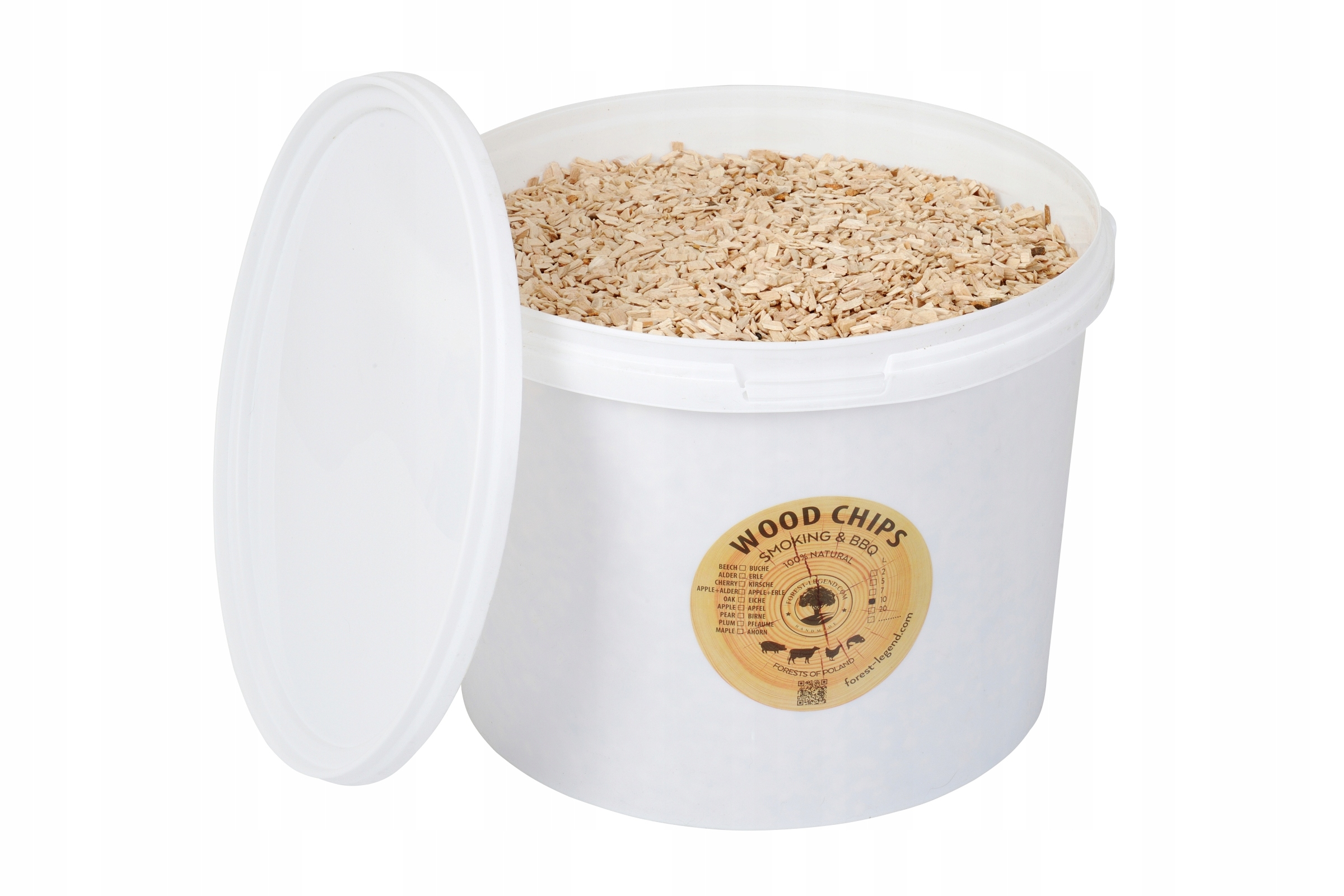 

Forestlegend Zrębki wędzarnicze Czereśnia Box 10 L