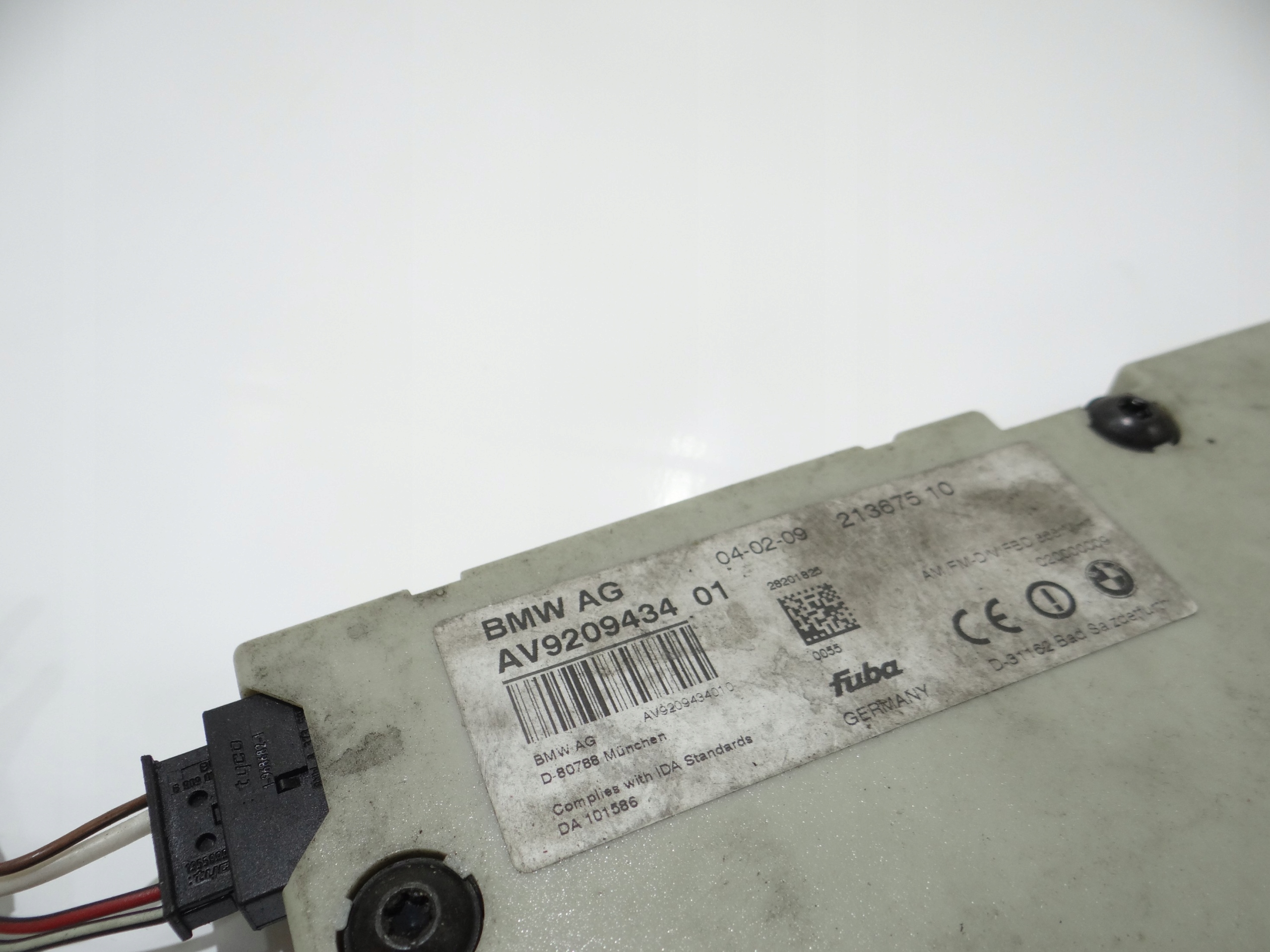 antenna amplifier DIVERSITY BMW F01 9209434